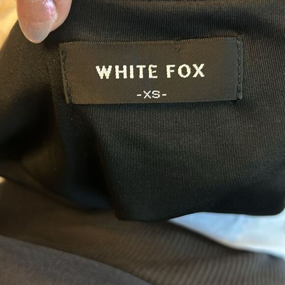 White Fox Soulmate Long Sleeve Mini Dress size XS - Picture 2 of 3